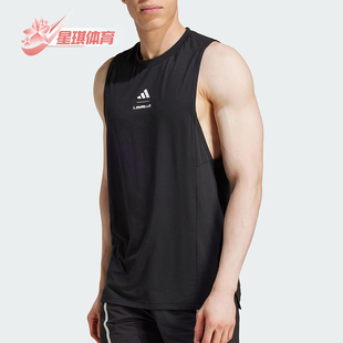 新款 春季 男士 经典 背心JJ1435 Adidas 跑步健身无袖 阿迪达斯正品