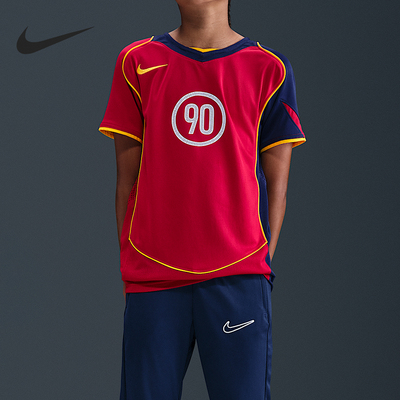 Nike/耐克正品Total 90 Dri-FIT大童复古运动短袖II9781-687