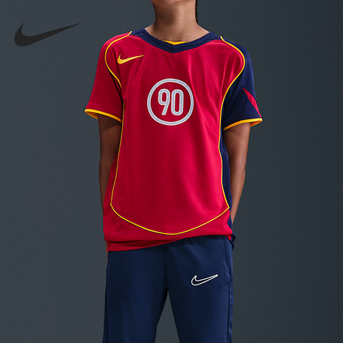 Nike/耐克正品Total 90 Dri-FIT大童复古运动短袖II9781-687