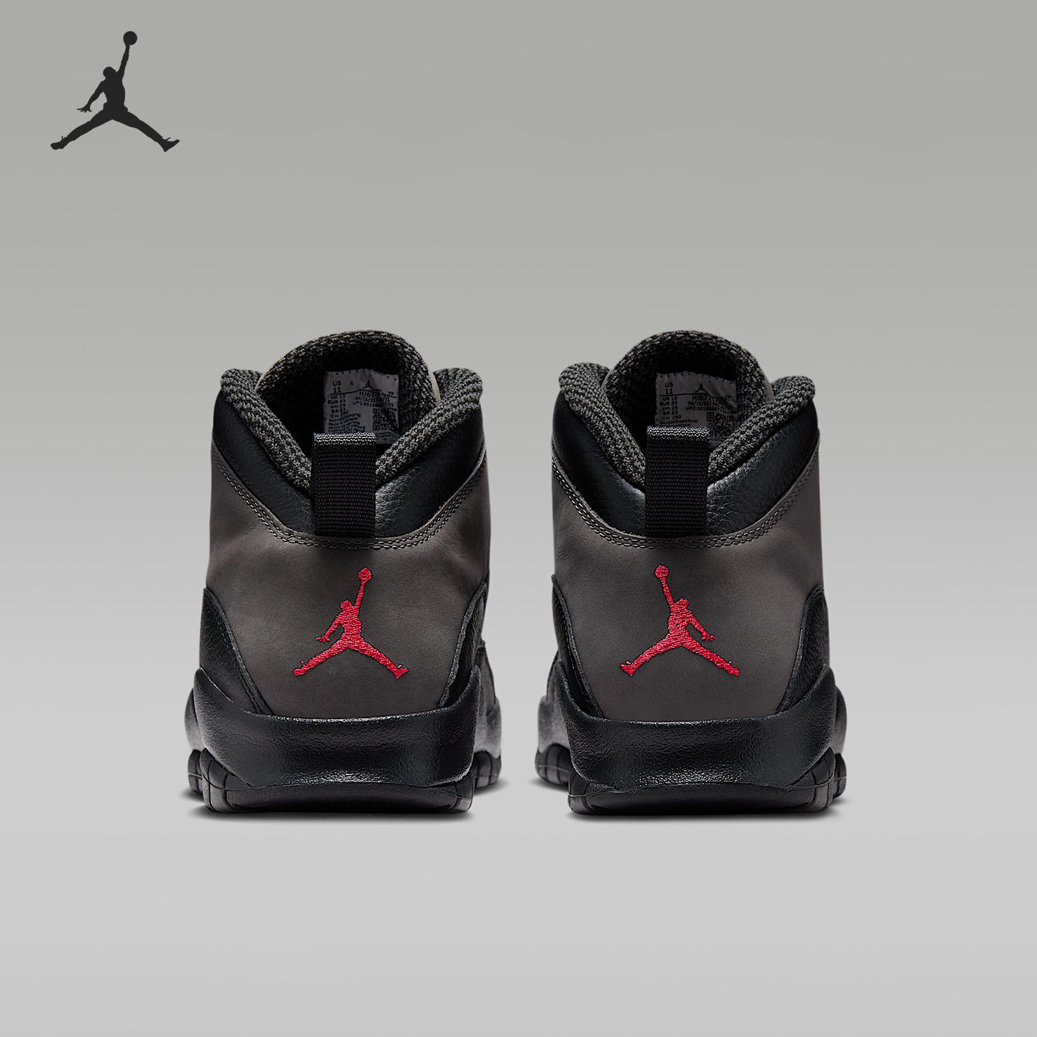 Nike/耐克官方正品JORDAN男士高帮系带耐磨运动篮球鞋HJ6779-001 - 实物图