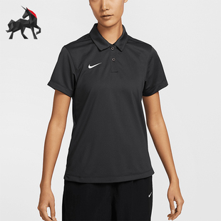 IB8748 Nike FIT女士运动翻领宽松训练POLO衫 耐克正品 060 DRI