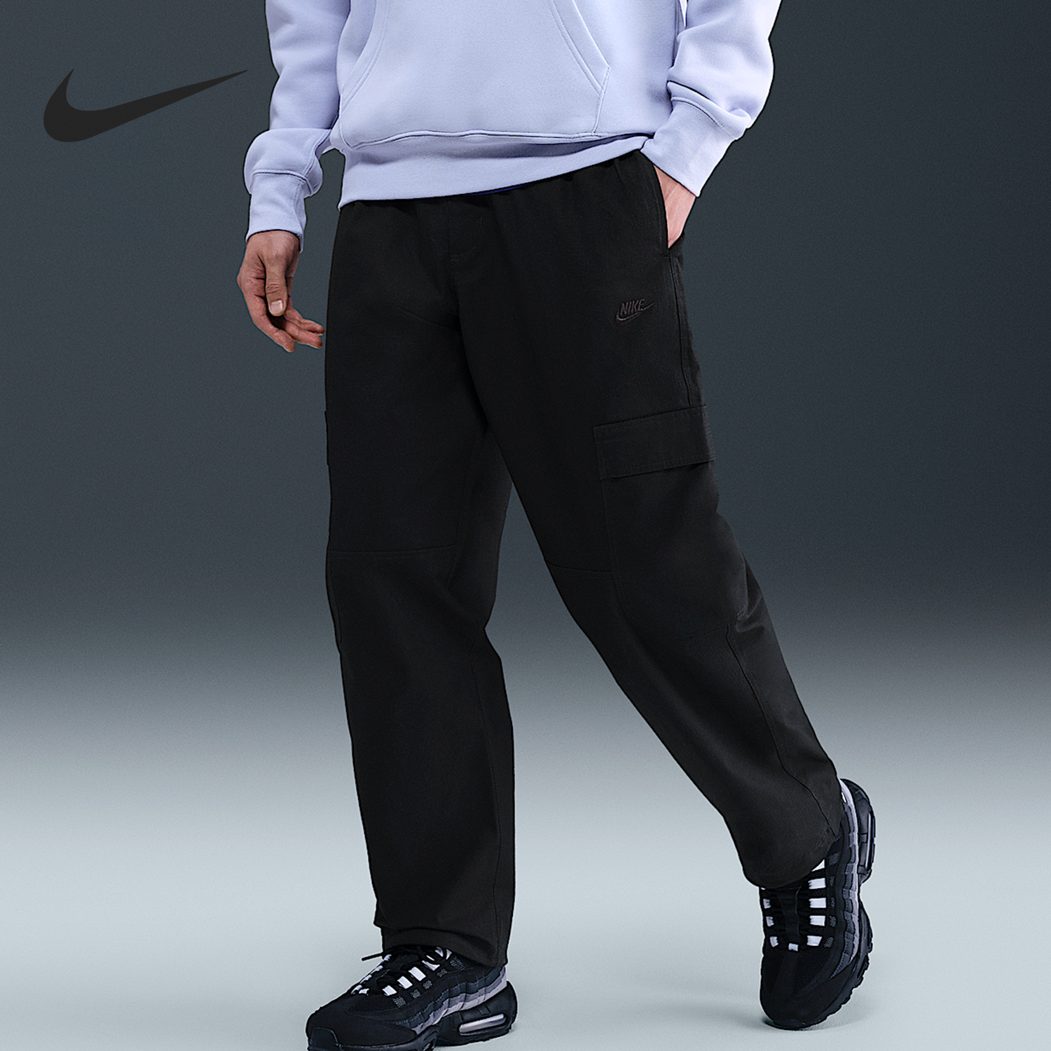 Nike/耐克正品Sportswear男士运动跑步训练束脚长裤HV1434-010