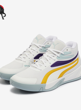 Puma/彪马正品2024秋新款男士缓震耐磨中帮篮球鞋310829-05