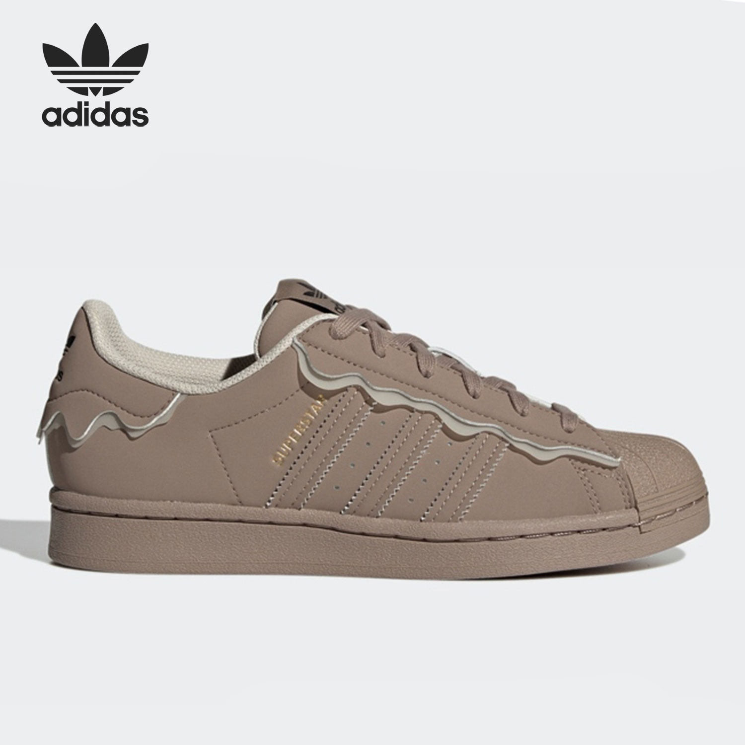 Adidas/阿迪达斯官方正品三叶草新款女子贝壳头休闲板鞋 GW4440