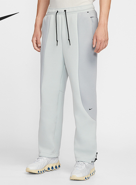 Nike/耐克正品2025秋季款男士休闲直筒针织拼接长裤IF1324-034