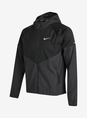 Nike/耐克正品休闲男子时尚防风健身连帽舒适夹克外套 DH6682-010