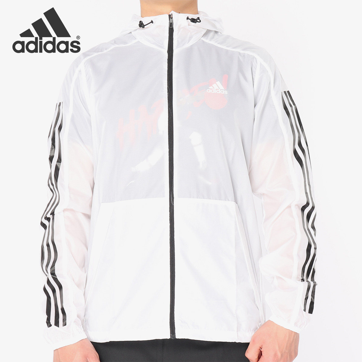 Adidas/阿迪达斯正品春季新款运动休闲防晒服夹克外套CV6290