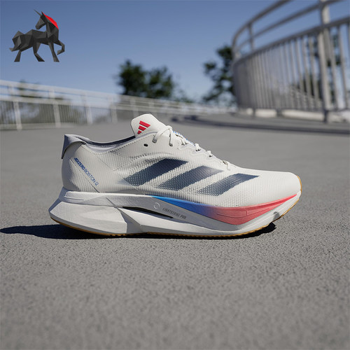 Adidas/阿迪达斯正品ADIZERO BOSTON 12男士经典回弹跑步鞋JI4476