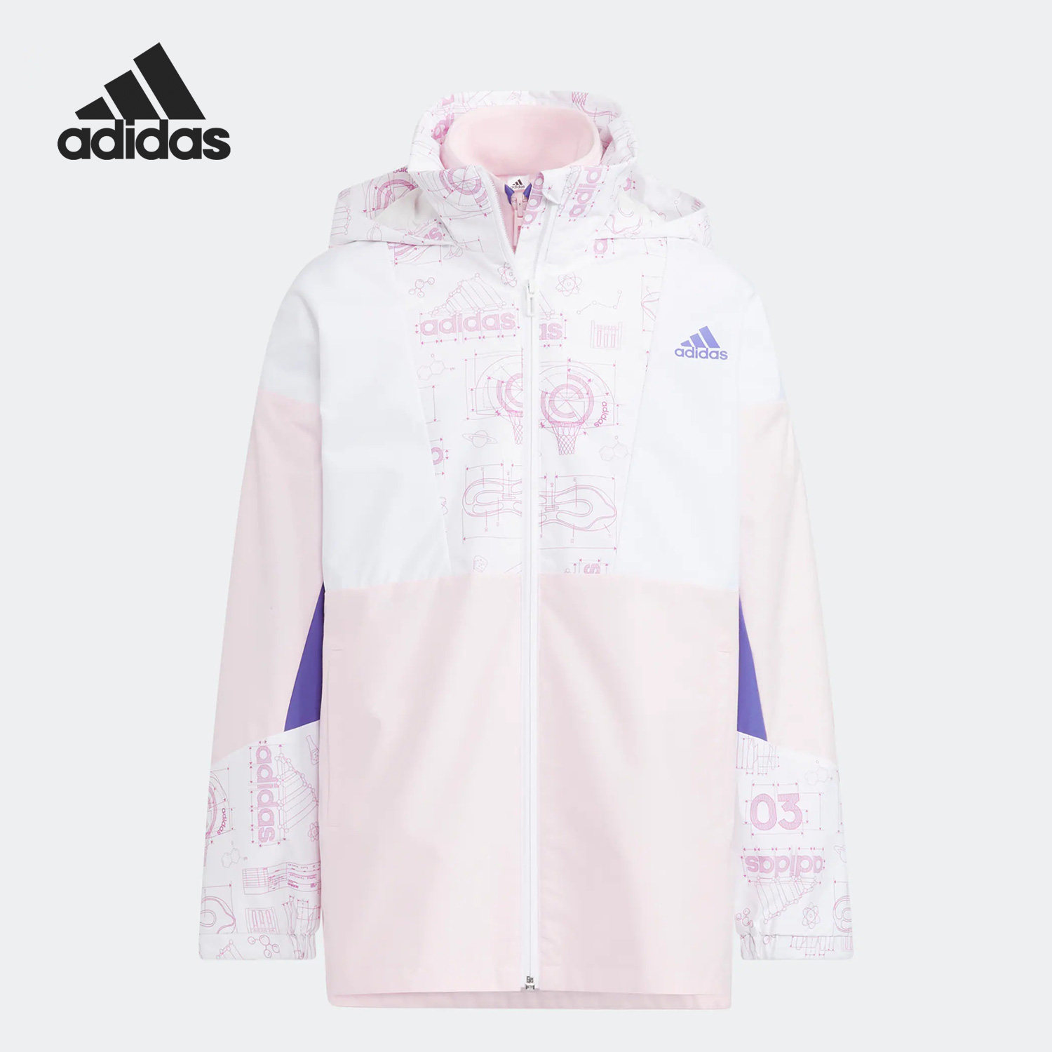 阿迪达斯正品儿童外套