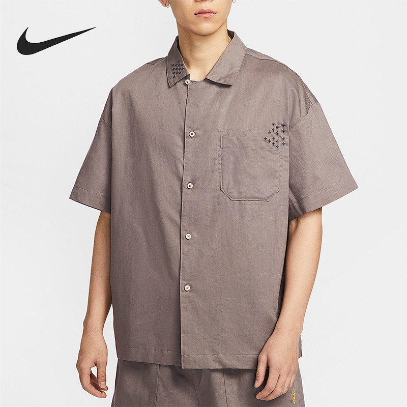 Nike/耐克正品2025夏季款男士宽松耐穿日常经典上衣HJ2982-289