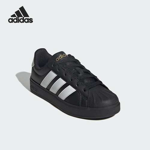Adidas/阿迪达斯正品STREETTALK大童休闲运动系带耐磨板鞋JS5053