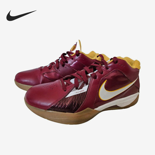 Nike耐克正品KD 3华盛顿红皮队中帮防滑轻便篮球鞋417279-600