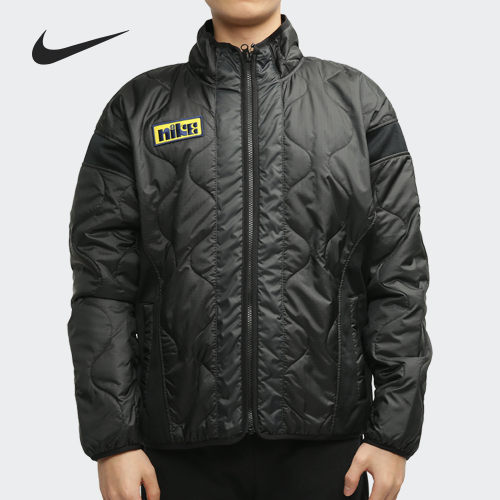 耐克男子立领运动棉服