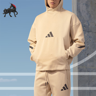 Adidas/阿迪达斯正品M Z.N.E. HD男士针织休闲套头保暖卫衣JJ4894
