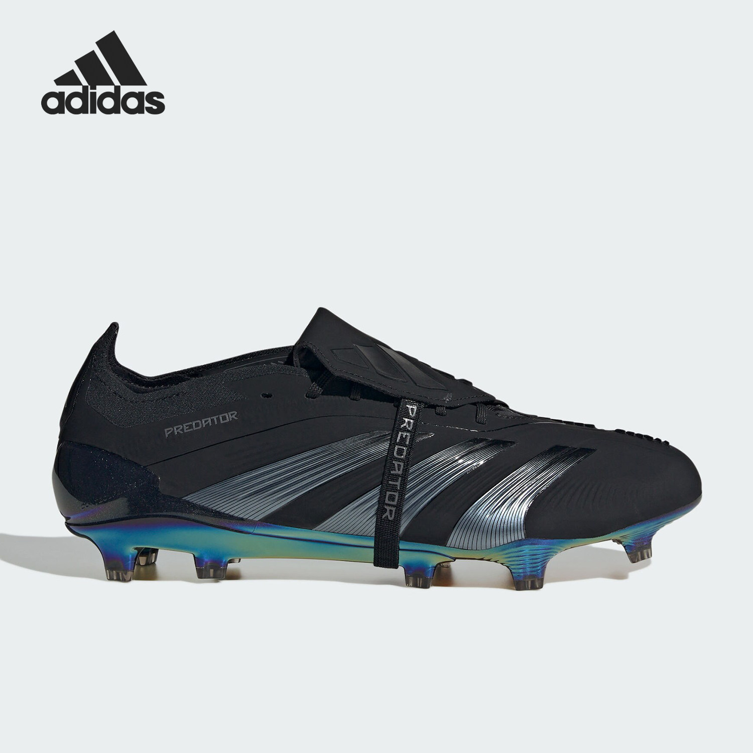 Adidas/阿迪达斯正品FG男女同款长钉翻折鞋舌足球鞋IE1810
