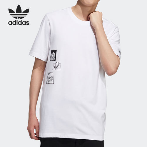 阿迪达斯正品男子运动T恤