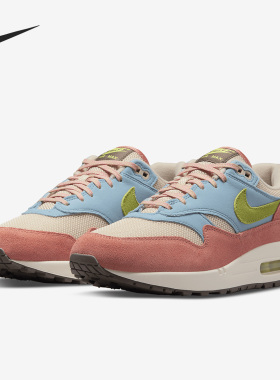 Nike/耐克正品Air Max 1低帮耐磨舒适男子跑步鞋DV3196-800