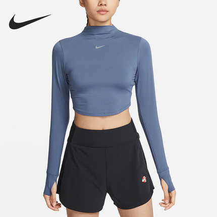 Nike/耐克官方正品Dri-FIT 女子训练休闲健身长袖T恤FB5277-491