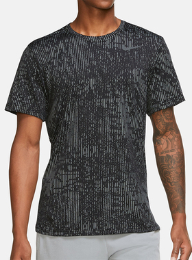Nike/耐克正品夏新款男士透气跑步训练运动短袖T恤CJ4635-010