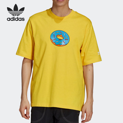 阿迪达斯2021年夏季男子运动t恤