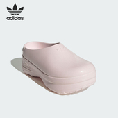 阿迪达斯正品 三叶草女士厚底耐磨经典 时尚 Adidas 包头拖鞋 KJ0980