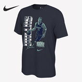 耐克正品 夏季 NBA Nike 男子休闲运动篮球短袖 T恤新款 DD2805 419
