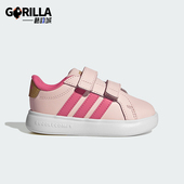 三叶草婴童休闲低帮魔术贴耐磨运动鞋 Adidas 阿迪达斯正品 KI3238