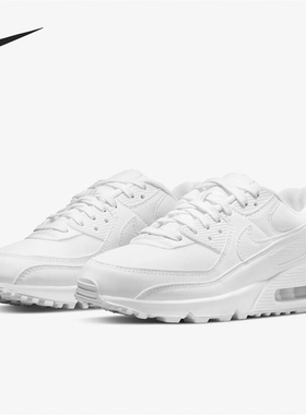 Nike/耐克正品Air Max90女士简约气垫运动跑步鞋DH8010-100