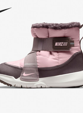 Nike/耐克正品(GS)大童女子加绒保暖雪地靴运动鞋 DD0304-600