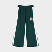 629843 Puma NEKO san男女丝绒阔腿休闲卫裤 彪马正品