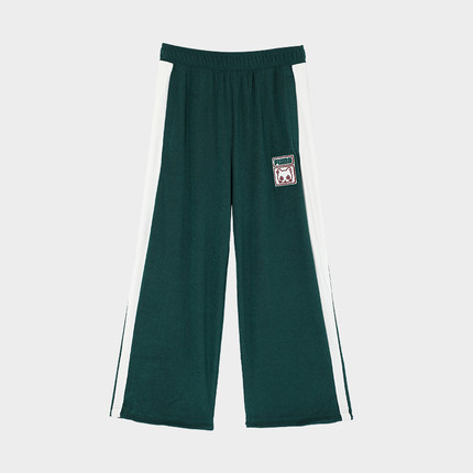 Puma/彪马正品T7 NEKO-san男女丝绒阔腿休闲卫裤629843-60