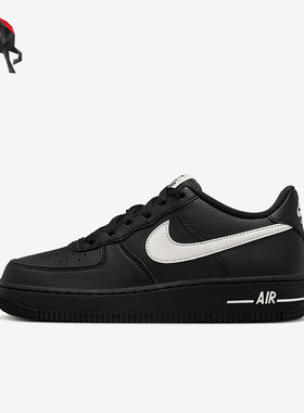 Nike/耐克正品Air Force 1 GS女子大童透气经典板鞋HV6359-001