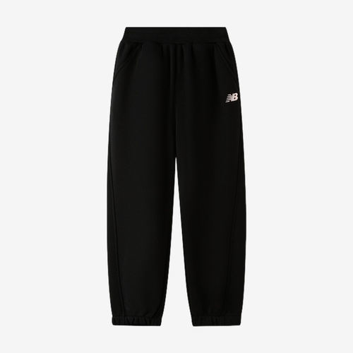 New Balance新百伦正品儿童针织加绒束脚保暖运动裤4LF43102-BK