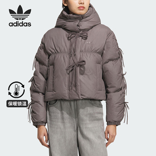 DOWN女士时尚 Adidas PLAY BOW 保暖运动羽绒服KC2609 阿迪达斯正品