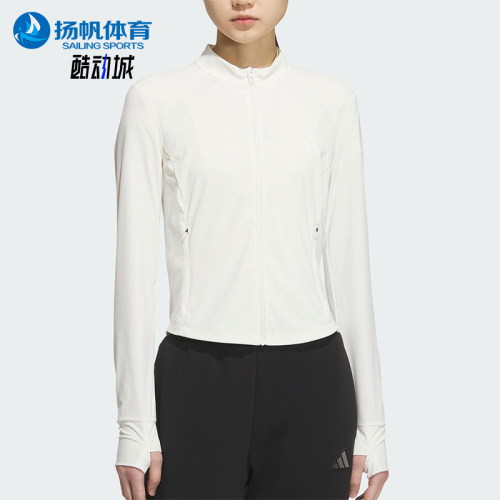 Adidas/阿迪达斯正品TECH KNIT JACKET女士经典修身外套KE5779