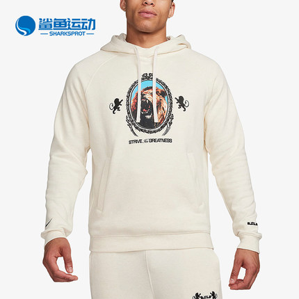 Nike/耐克正品秋冬季男士加绒保暖休闲经典连帽卫衣FB7124-027