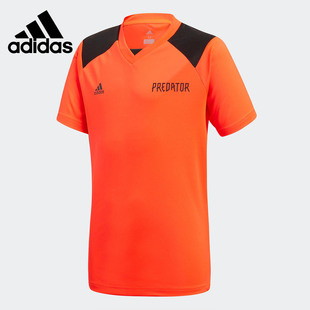 T恤 Adidas 大童休闲运动透气短袖 新款 CF7320 阿迪达斯正品