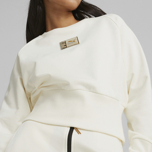 女士圆领宽松休闲运动卫衣623461 Puma 新款 彪马官方正品 冬季