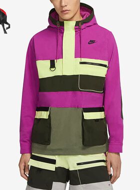 Nike/耐克正品男子时尚简约多口袋运动卫衣CU4221-564
