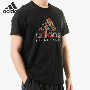 ADI 阿迪达斯正品 T恤DN8359 TEE 男子休闲运动短袖 GFX Adidas