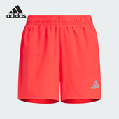阿迪达斯正品 夏季 新款 Adidas 女士梭织跑步运动短裤 JZ2209