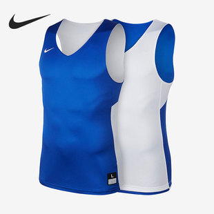 Nike 男子两面穿运动篮球训练背心无袖 T恤867767 494 耐克正品
