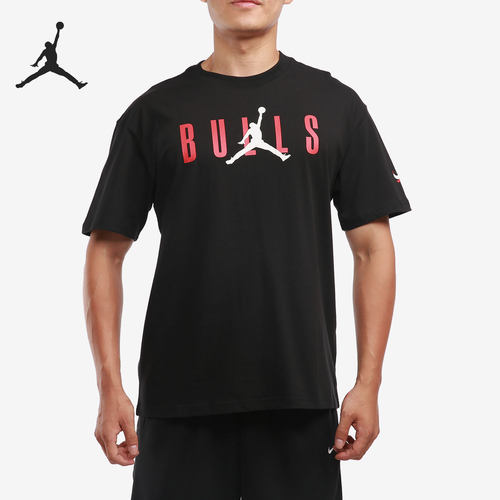 耐克芝加哥公牛队NBA男子短袖