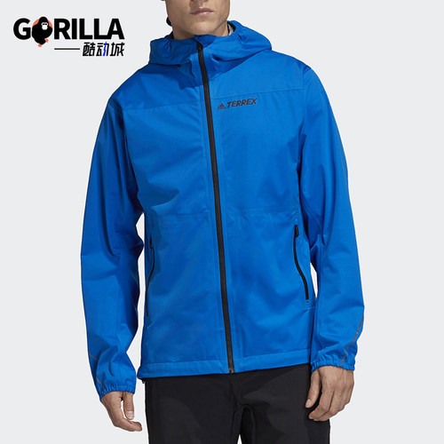 Adidas/阿迪达斯正品春秋男士运动复古潮流连帽夹克外套GD0804