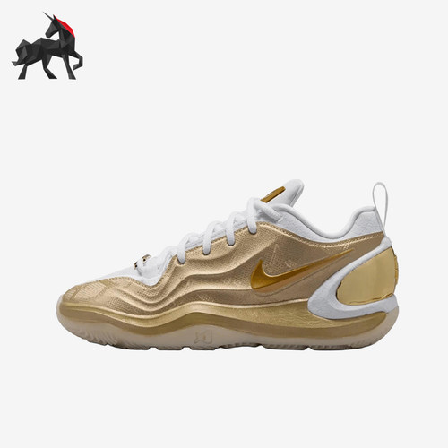 Nike/耐克正品A'One新款金黑色球场实战校园篮球鞋IR3213-900