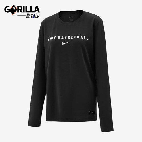 Nike/耐克正品撞色圆领套头长袖T恤新款经典女长袖T恤IO1356-010