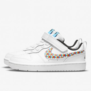 DM8099 Nike 低帮系带魔术贴大童运动休闲鞋 新款 100 耐克正品