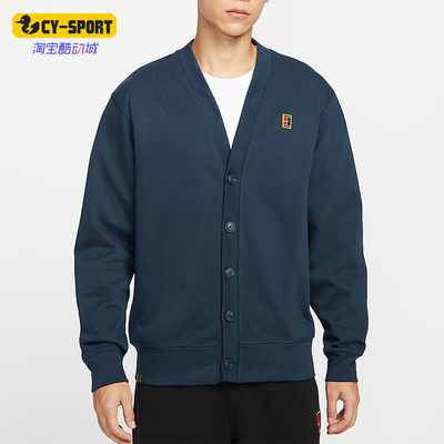 Nike/耐克正品Court Fairway男士长袖针织休闲运动开衫IM9362-478