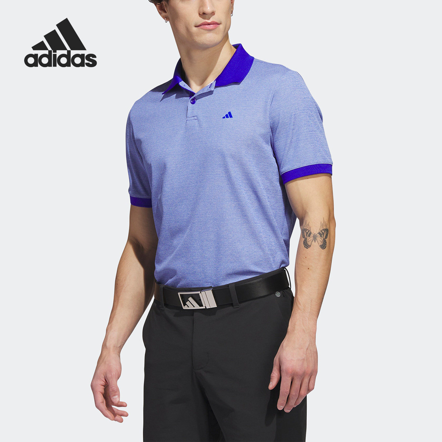 adidas/阿迪达斯官方正品新款高尔夫男子运动短袖polo衫hr7972