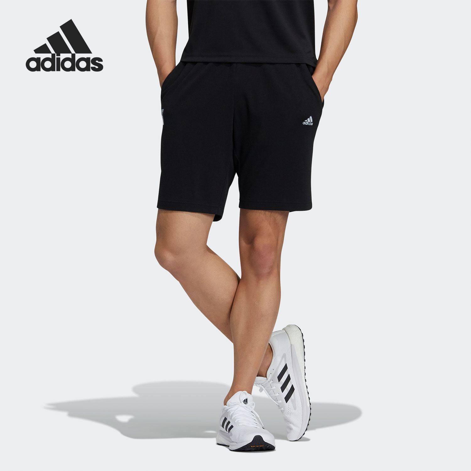 2021年春季男子透气健身运动短裤